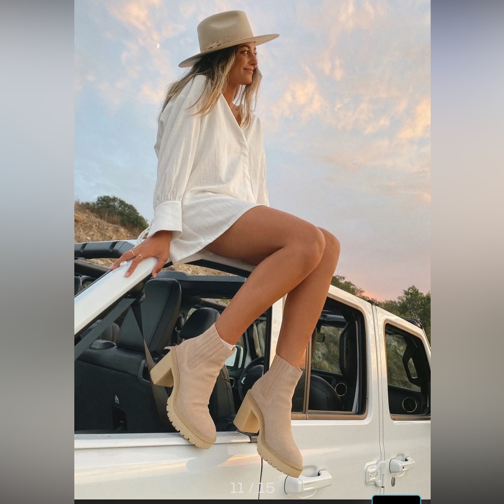 Dolce Vita Caster H2O Waterproof Lug Sole Platform Bootie